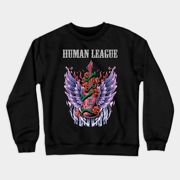 HUMAN LEAGUE BAND Crewneck Sweatshirt by octo_ps_official